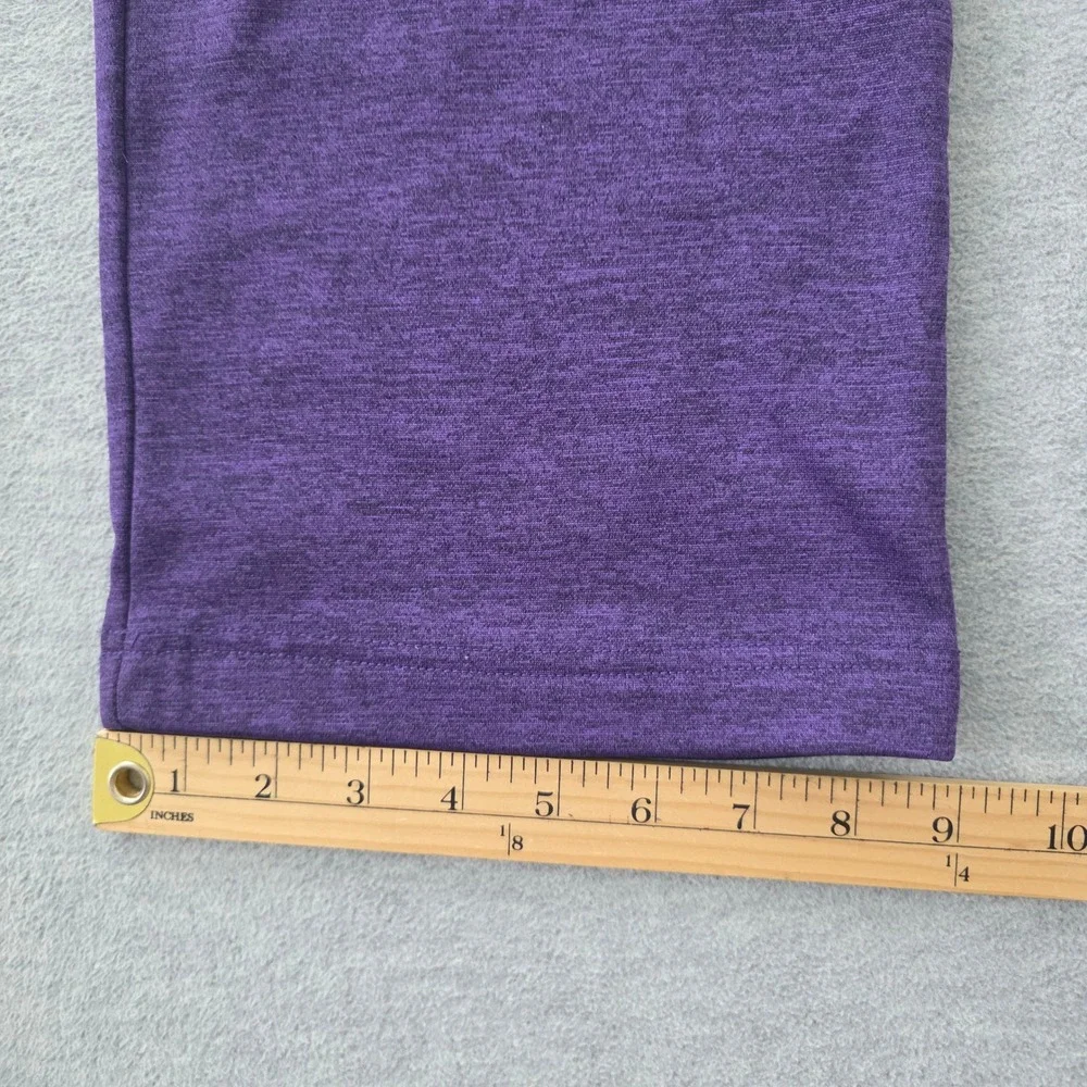 Majestic Minnesota Vikings Mens Purple Therma Base Fleece Sweatpants Medium
